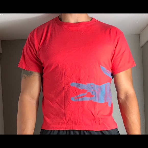 Vintage izod Lacoste single Stitch shirt Medium - Picture 6 of 8